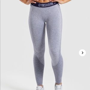 Gymshark Flex Leggings Steel Blue Marl. Size small